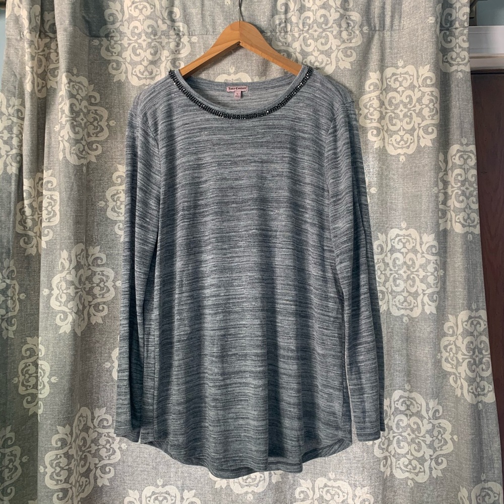 Juicy Couture jewel neck sweater